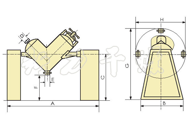  V系列混合機(jī) 